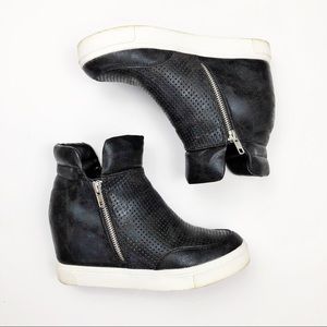 STEVE MADDEN wedge sneakers 7.5 LINQSP